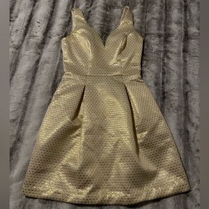 Weddington Way Gold Cocktail Dress